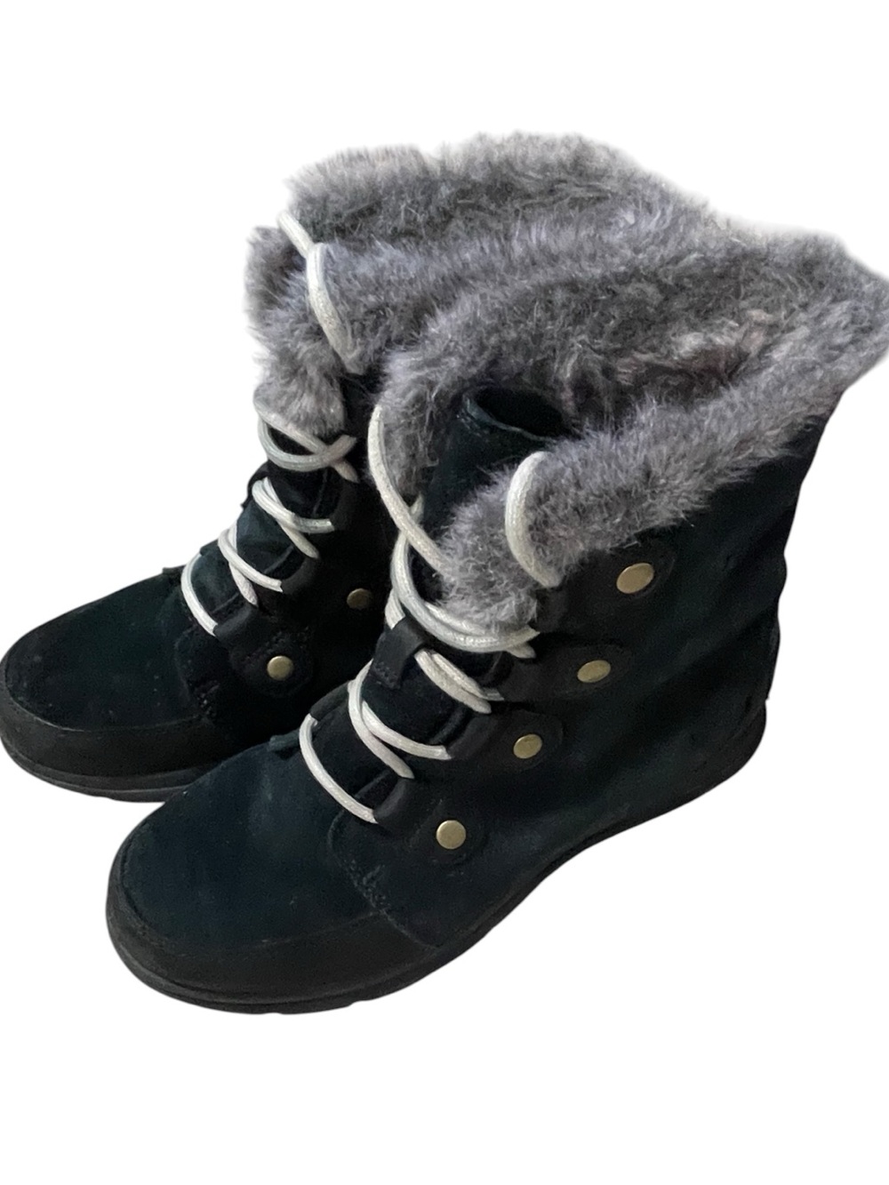 Sorel Women’s  Explorer Joan Winter‎ Boots Size 7.5 Forest Green Suede